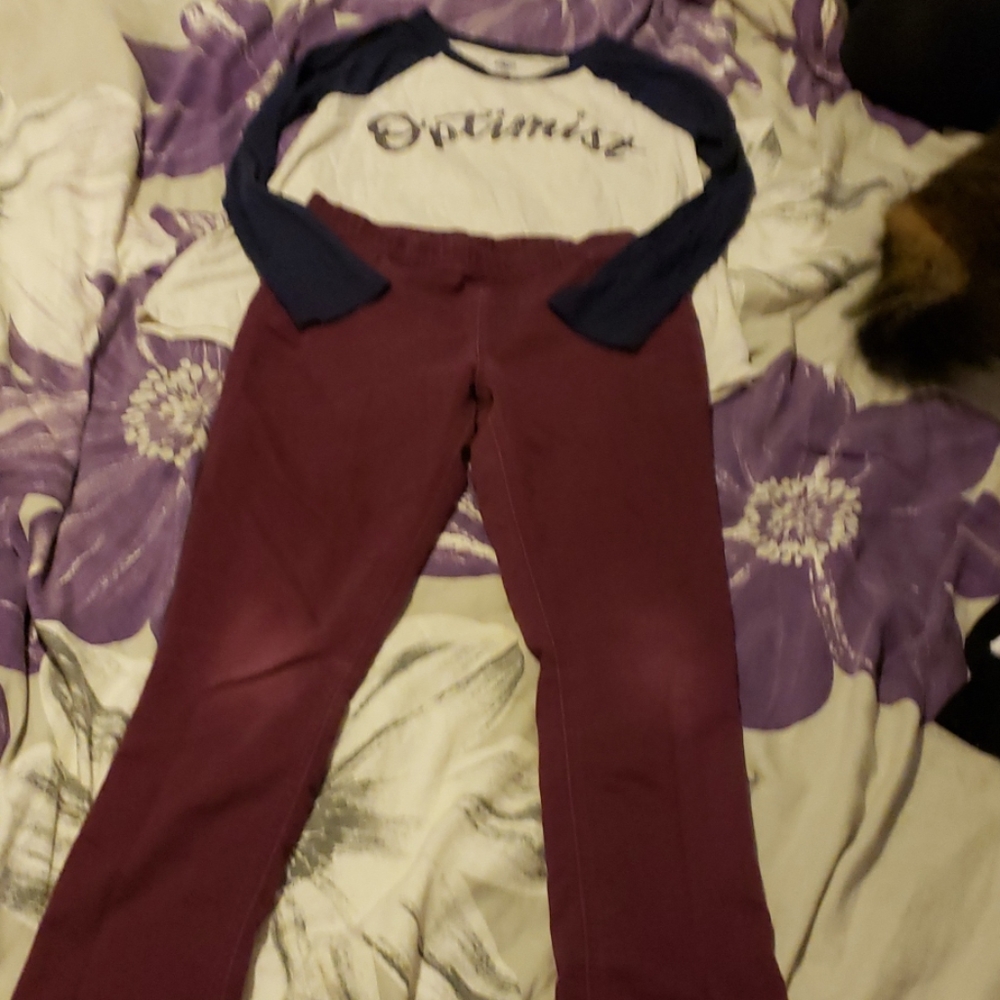 Shirt and pant set